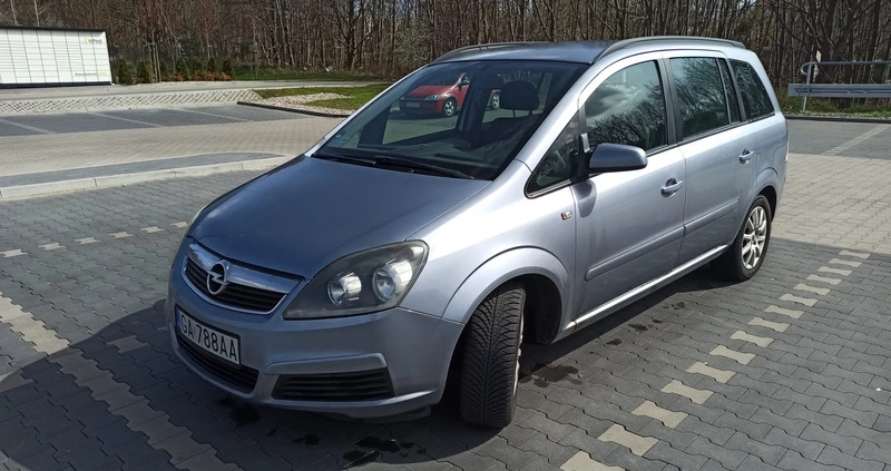 Opel Zafira cena 8900 przebieg: 258000, rok produkcji 2006 z Gdynia małe 154